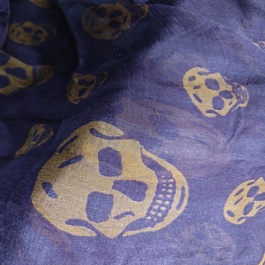 Mulberry Silk Silk Scarf Brown