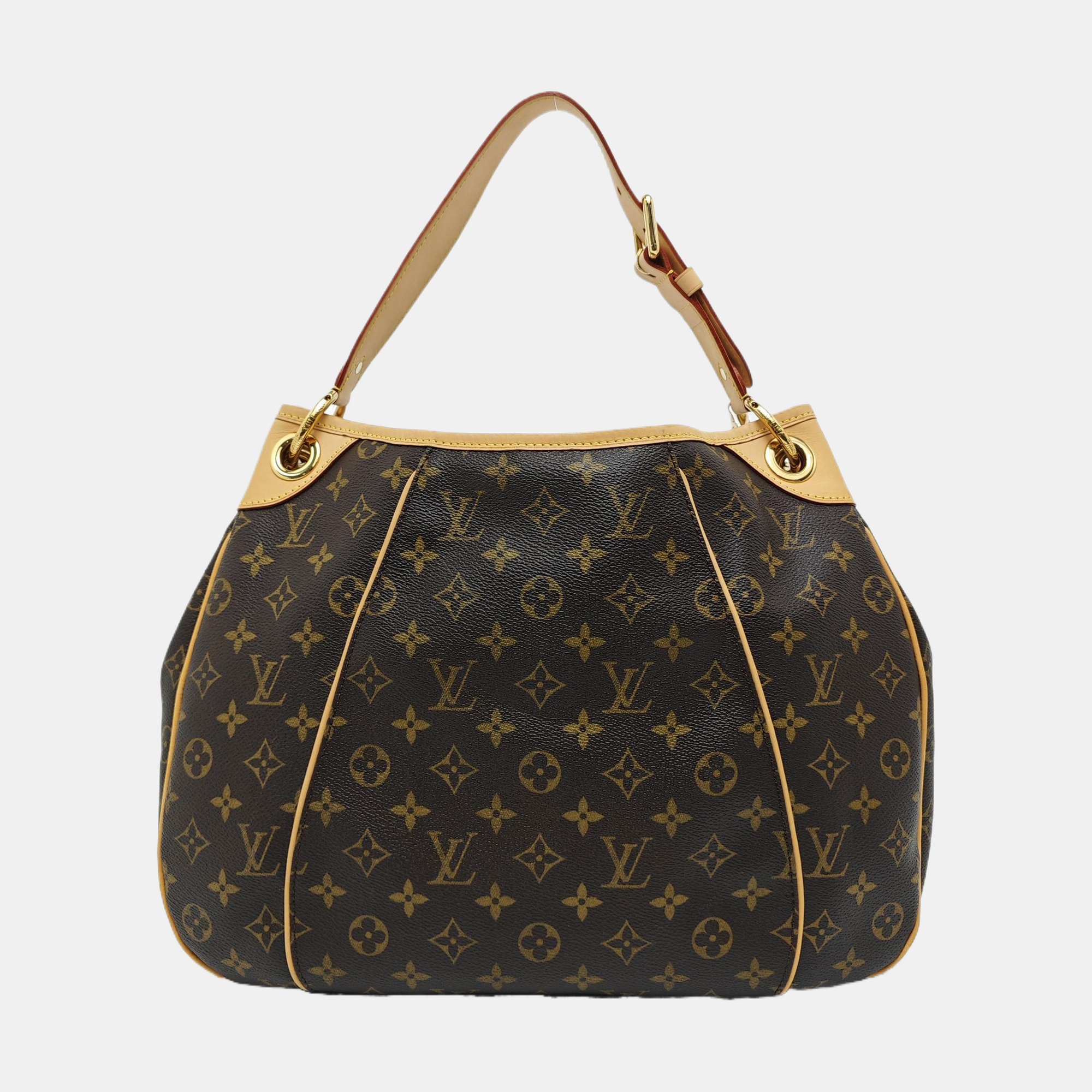GALLIERA Monogram Coated Canvas Brown