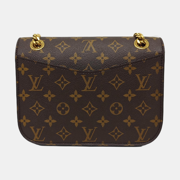 PASSY Monogram Coated Canvas Brown