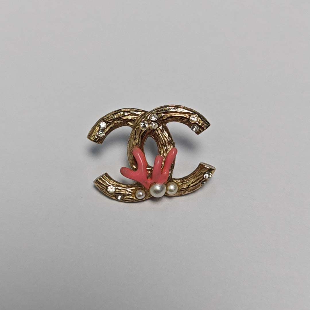 Metal Gold Stud Earrings