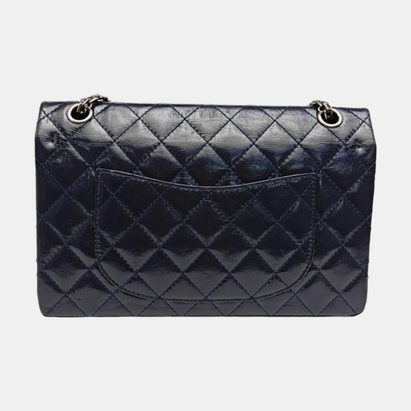 2.55 227 (jumbo) Quilted Vintage Calf Blue