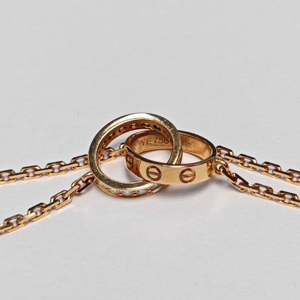 LOVE 18k Rose Gold Necklace