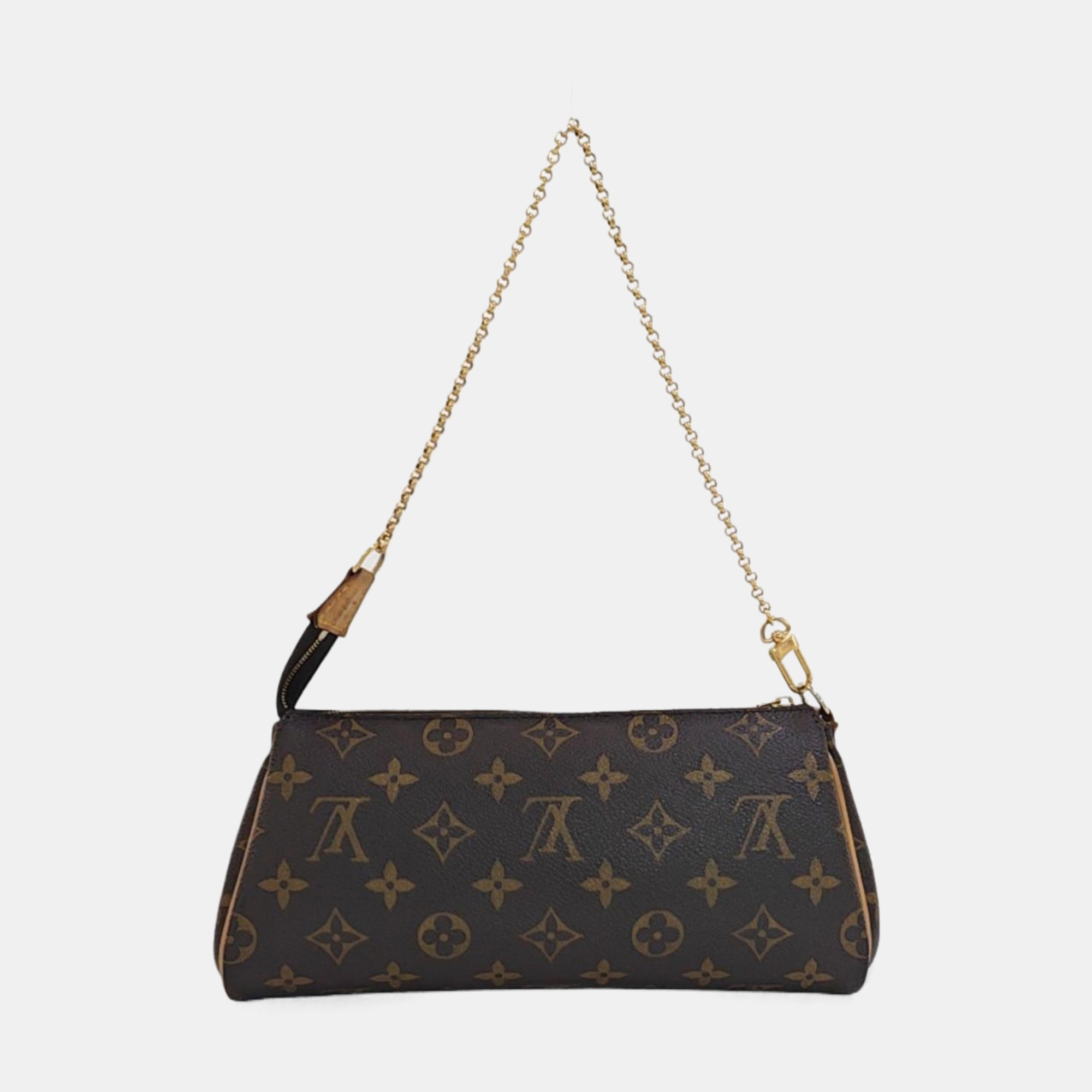 EVA Monogram Coated Canvas Brown