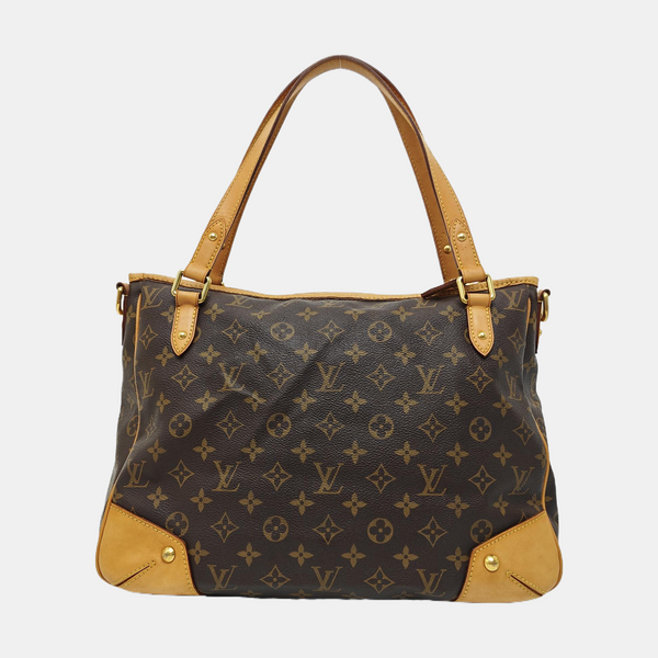 ESTRELA GM Monogram Coated Canvas Brown