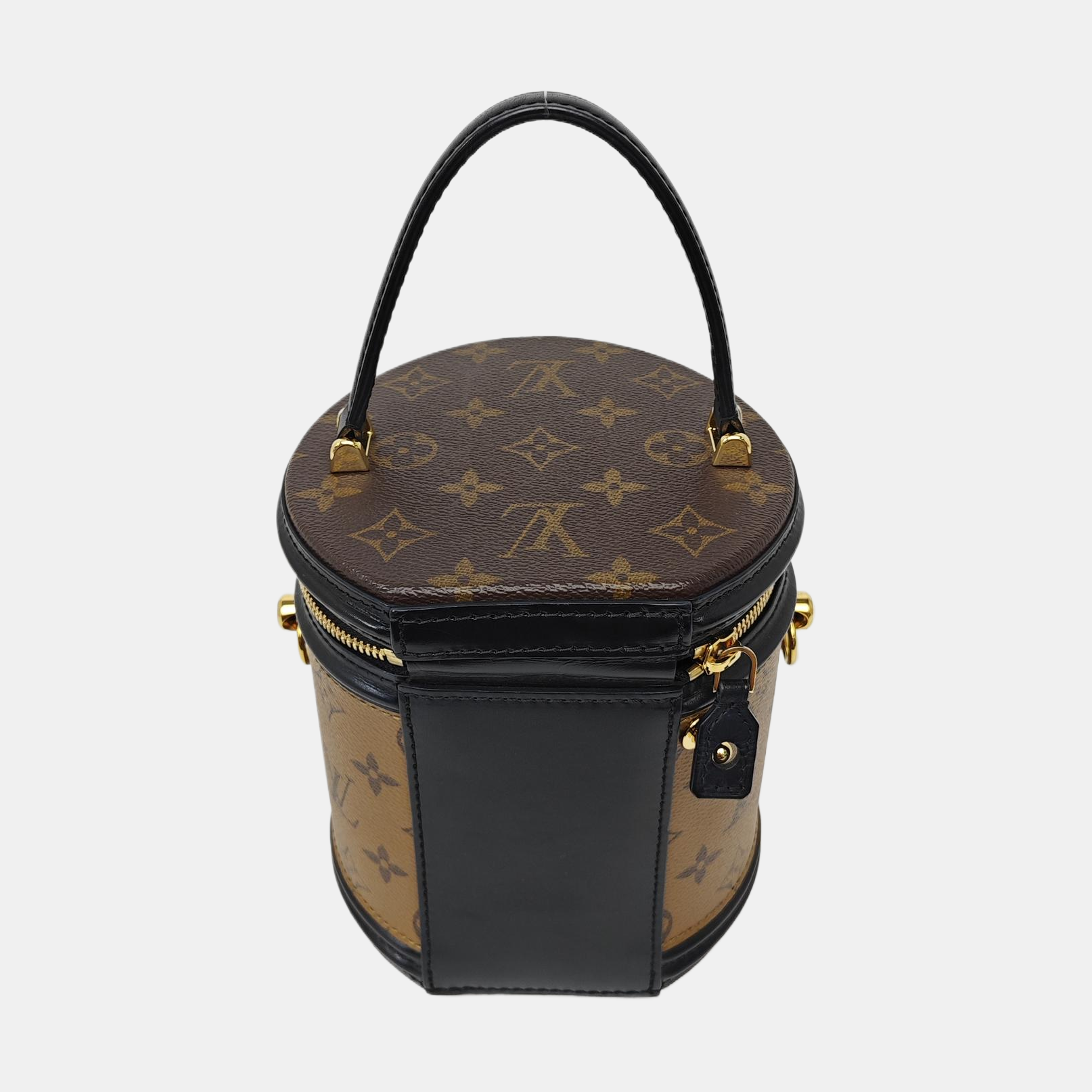 CANNES PM Monogram Coated Canvas Brown