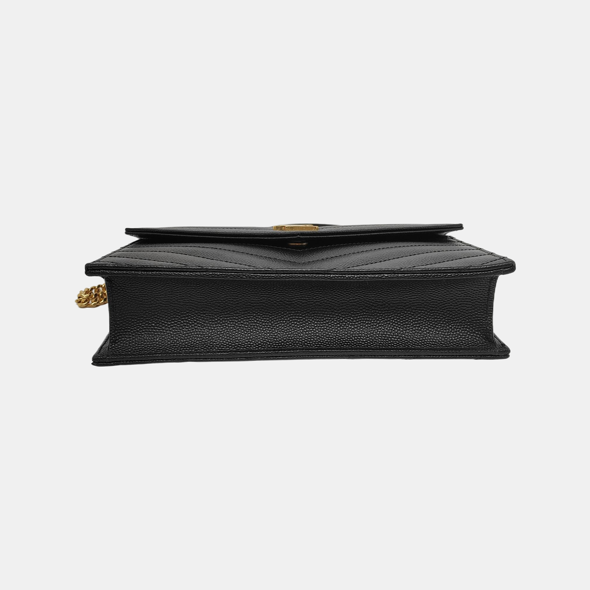 MONOGRAM WOC Chevron, Quilted Calfskin Black