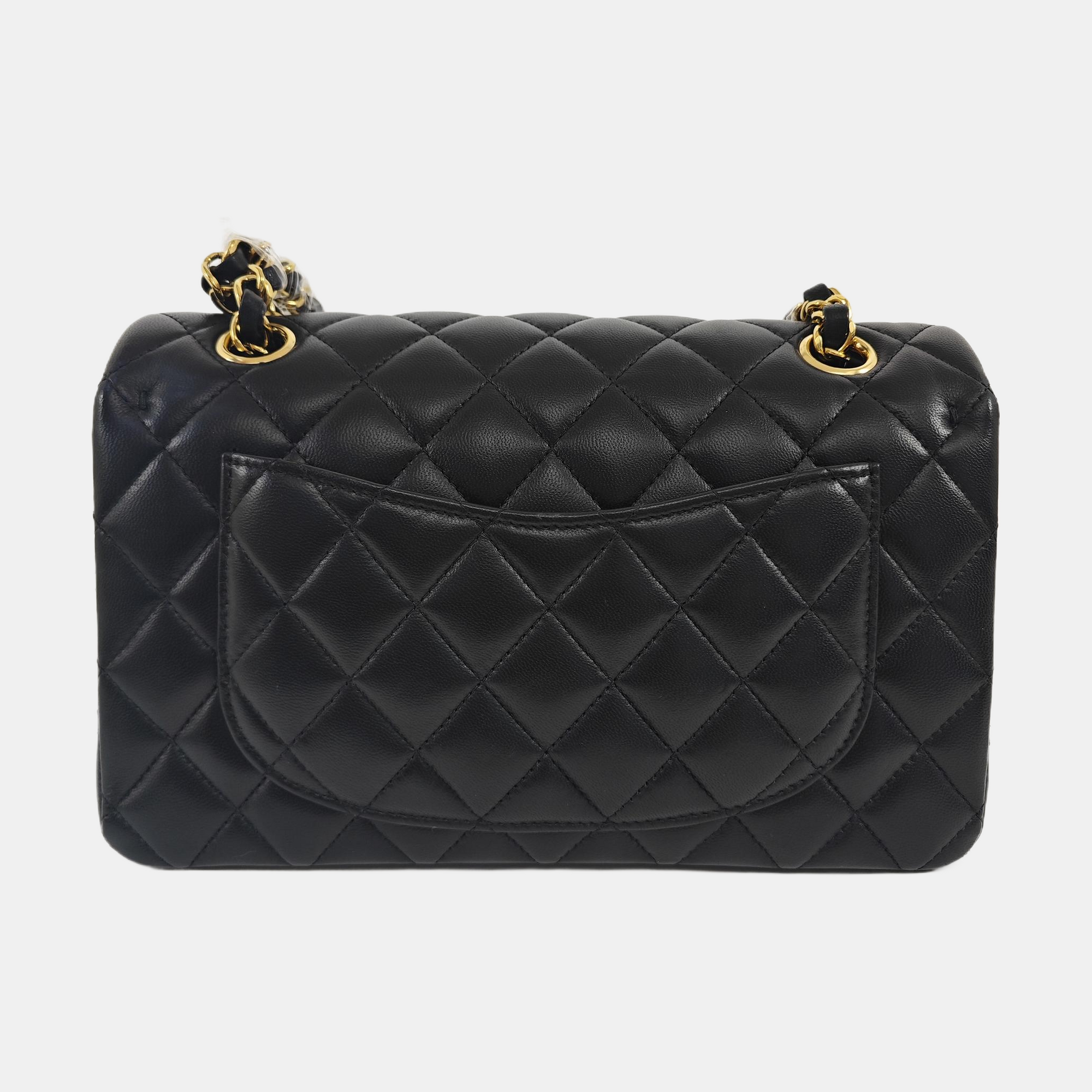 Quilted Lambskin Small Black