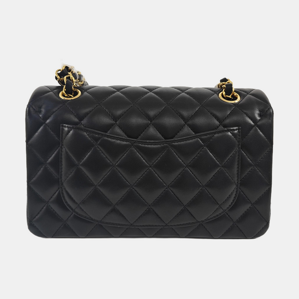 Quilted Lambskin Small Black
