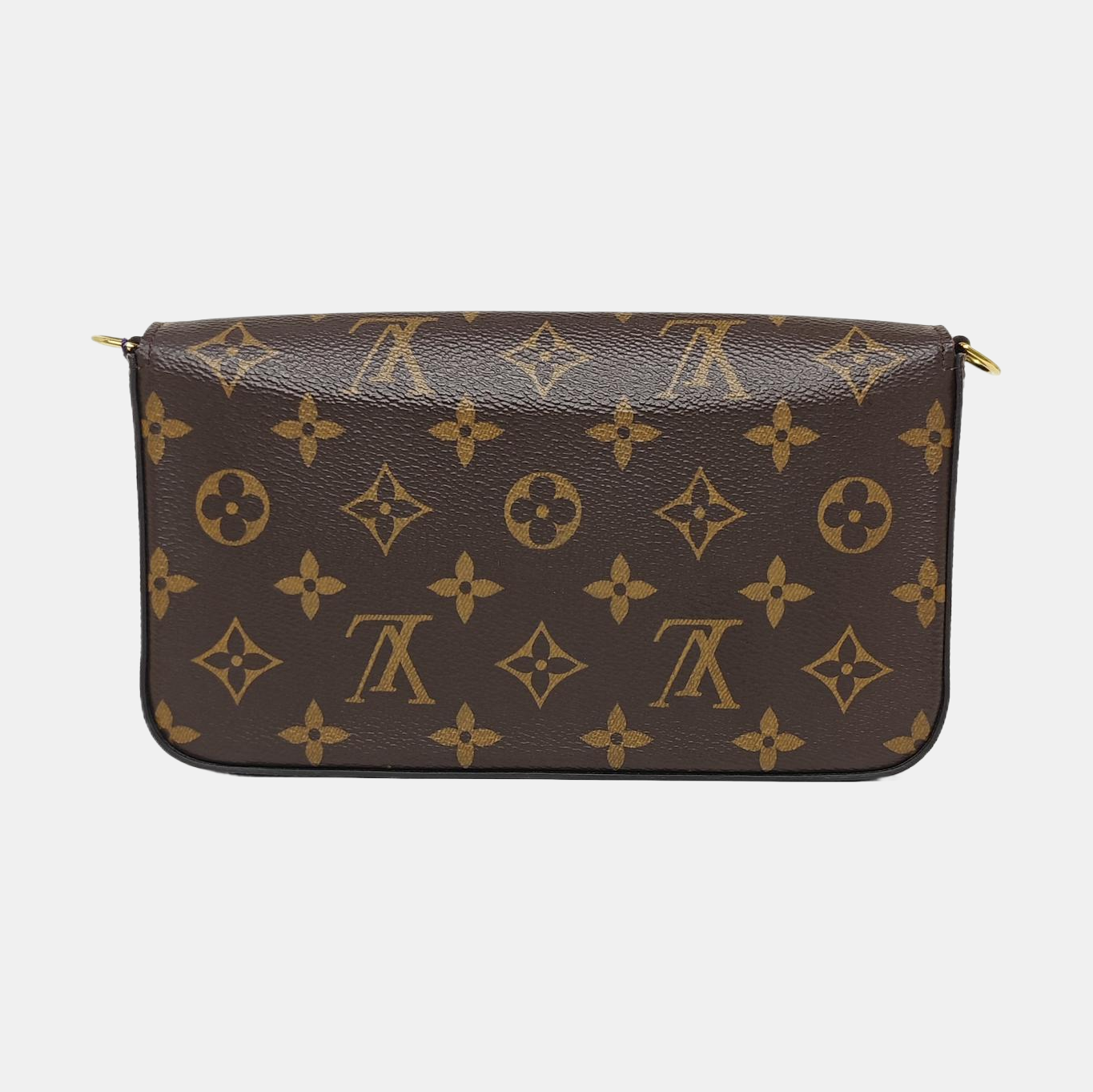FÉLICIE Monogram Coated Canvas Brown