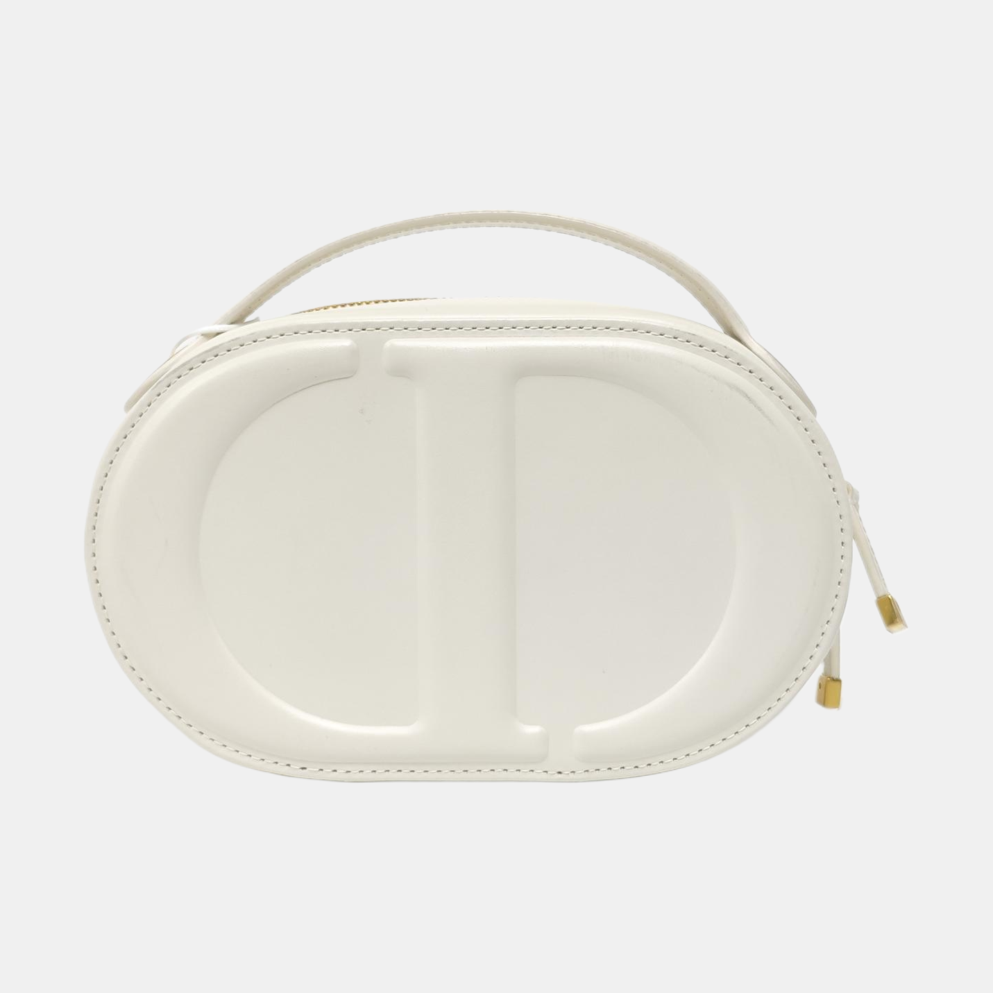 CD Signature Calfskin White