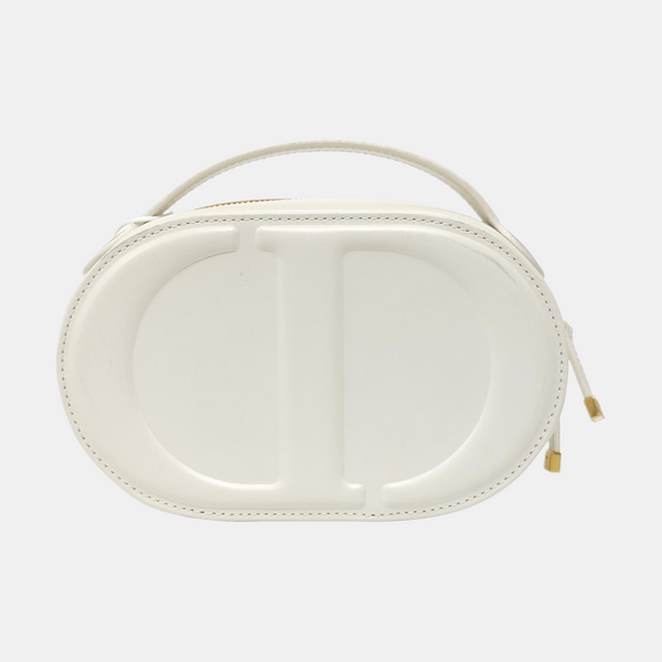 CD Signature Calfskin White