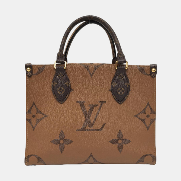 ONTHEGO PM Monogram Coated Canvas Brown