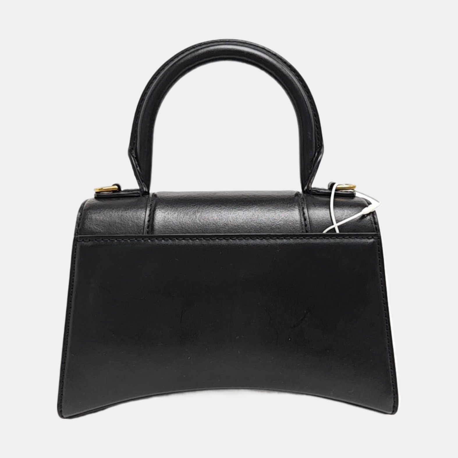 Hourglass S Calfskin Black