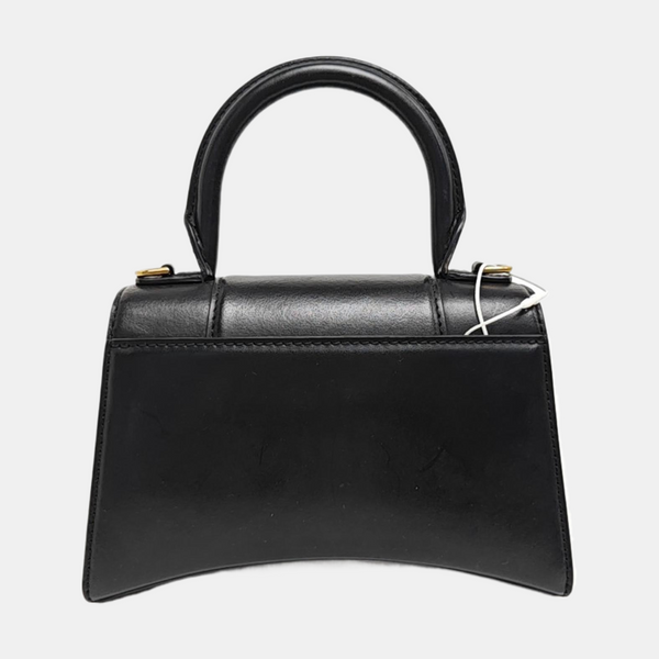 Hourglass S Calfskin Black