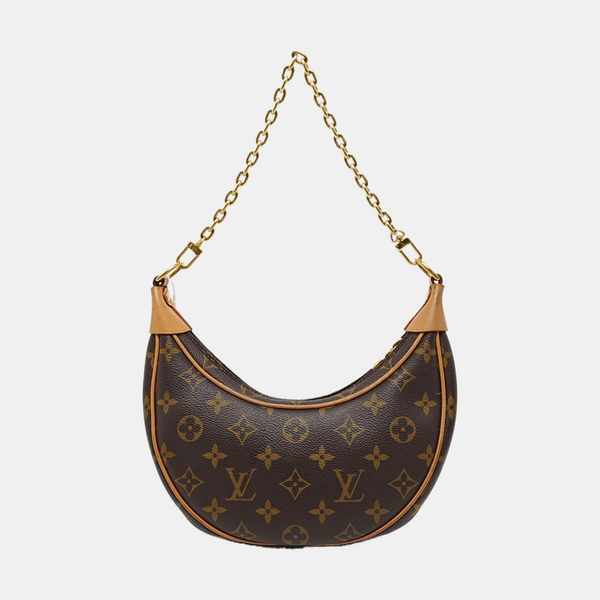 LOOP Monogram Coated Canvas Brown