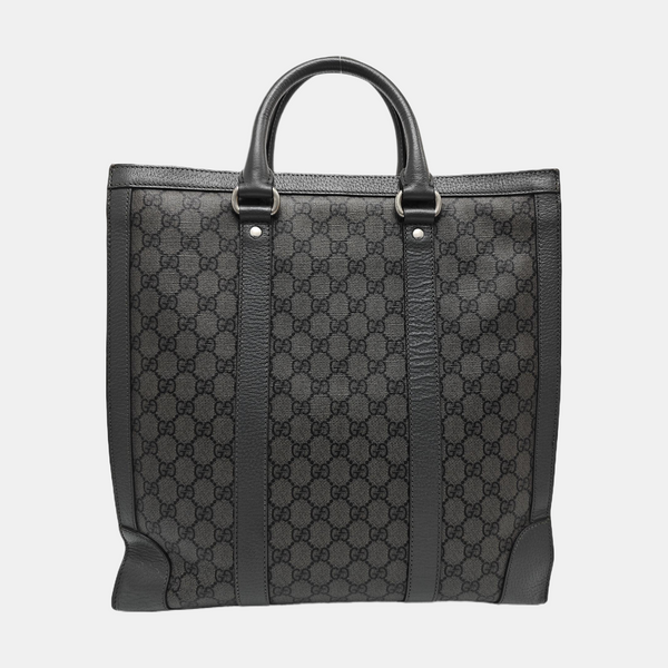 GG Multicolor Monogram Coated Canvas Gray