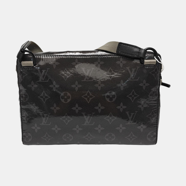 Monogram Coated Canvas PM Gray