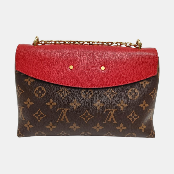 SAINT PLACIDE Monogram Coated Canvas Brown