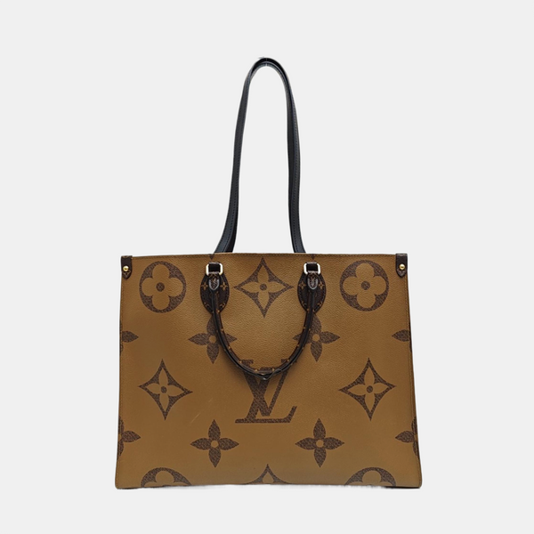 ONTHEGO GM Monogram Coated Canvas Brown