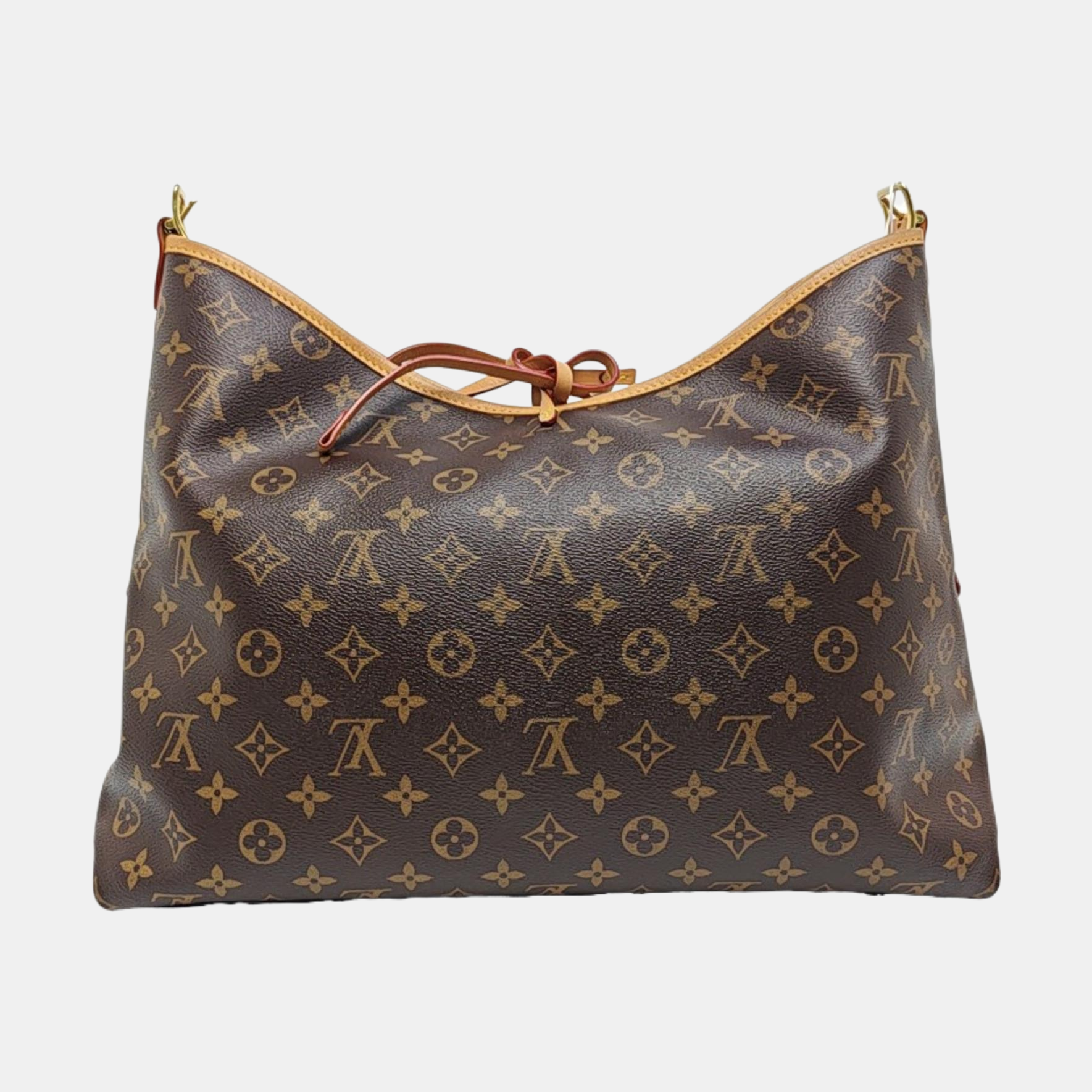 CARRYALL MM Monogram Coated Canvas Brown