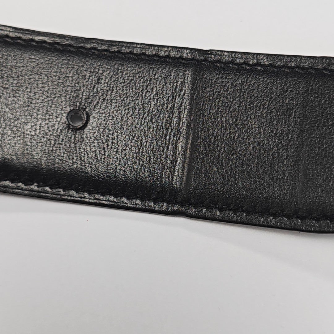 Leather Belt Gray
