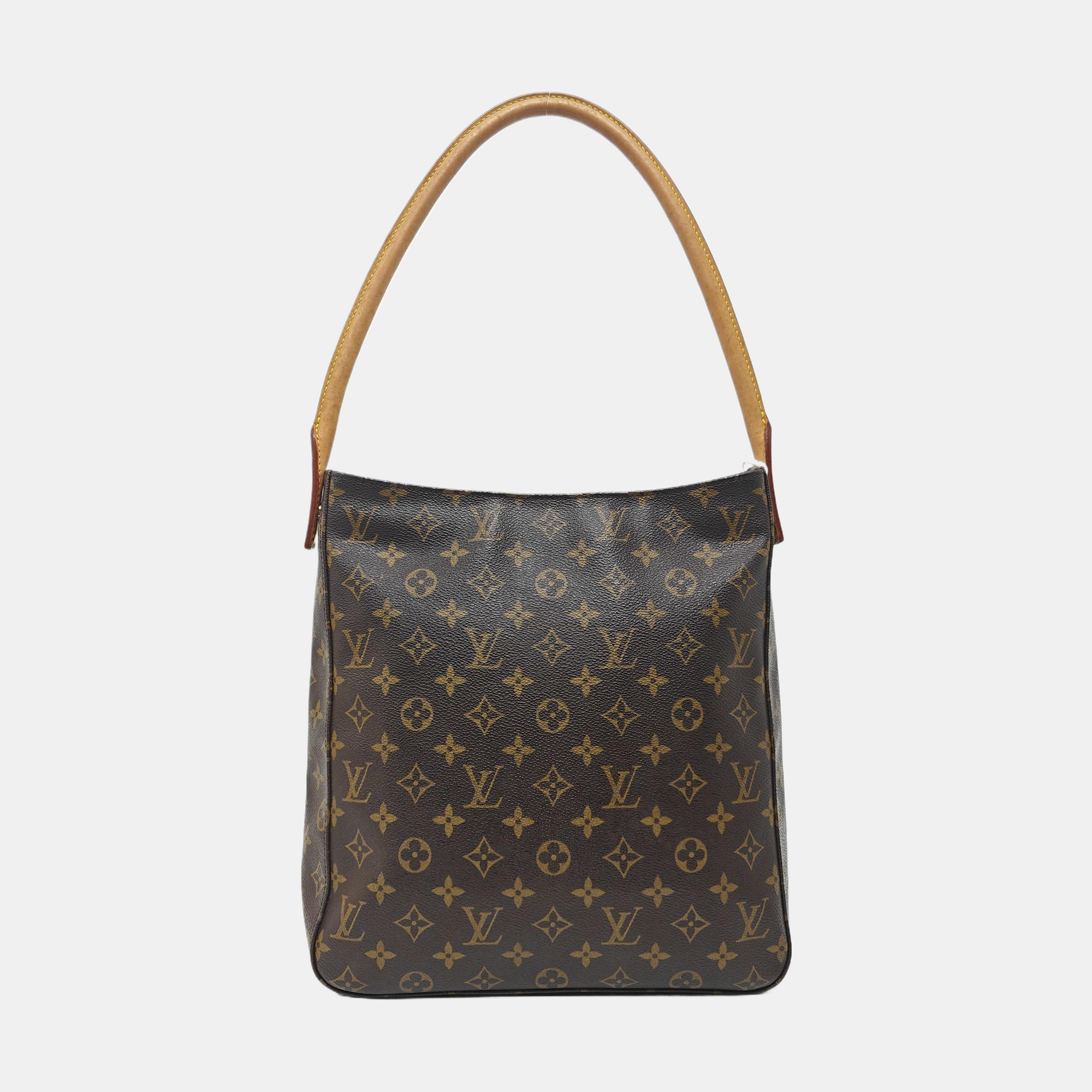 LOOPING GM Monogram Coated Canvas Brown