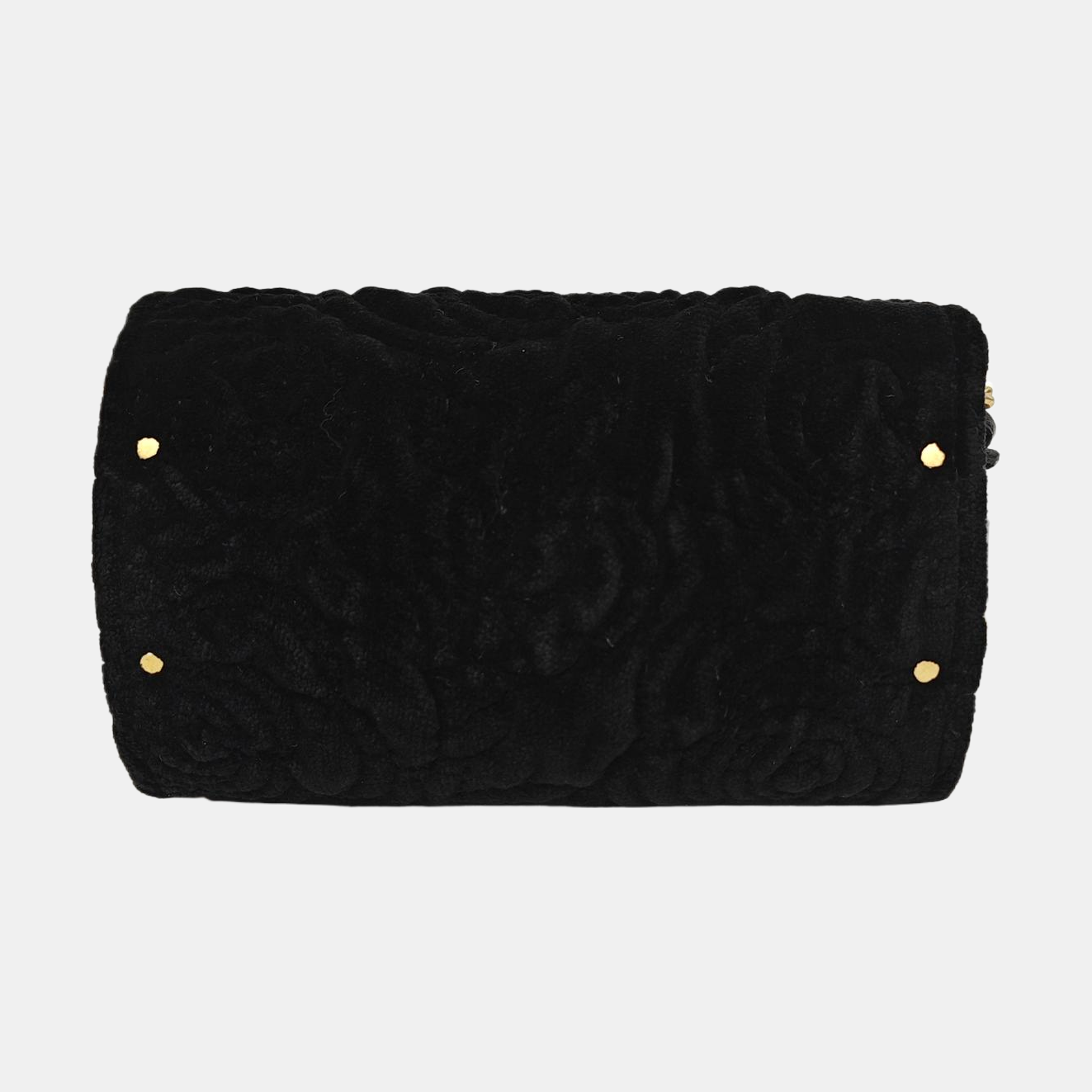 Velvet Shoulder Bag Black