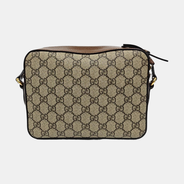 Horsebit 1955 Small Coated Canvas Beige