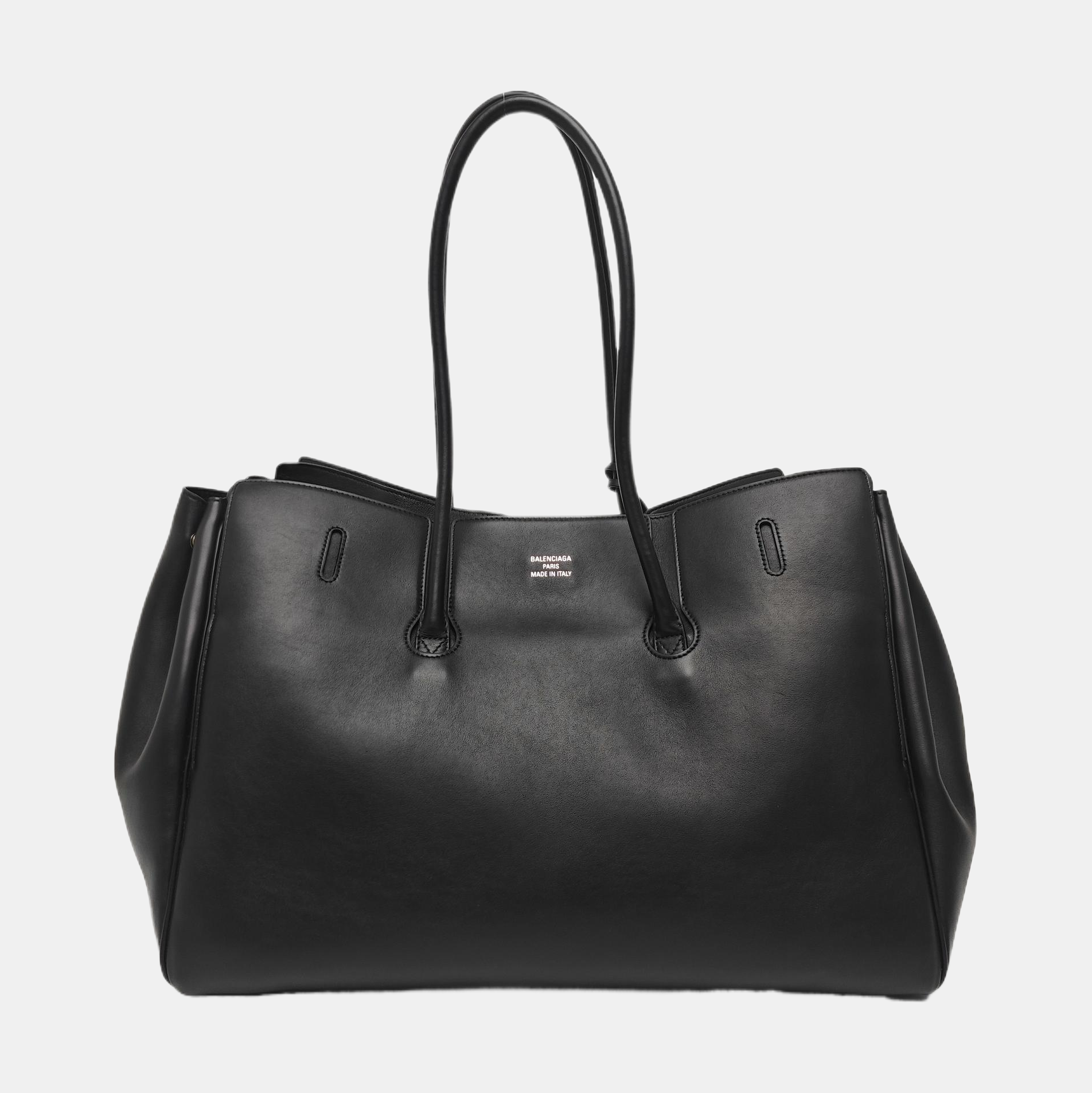 BEL AIR Large Calfskin Black