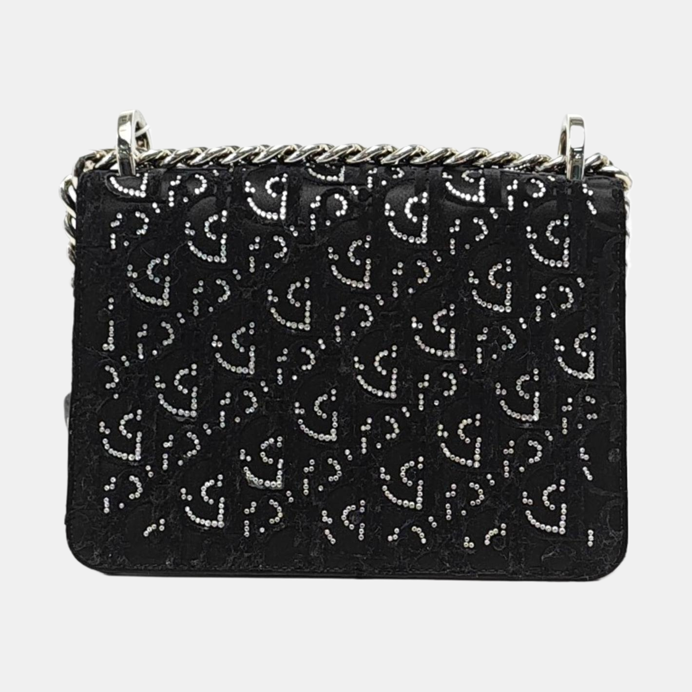 Diorama Oblique Silk Satin Black