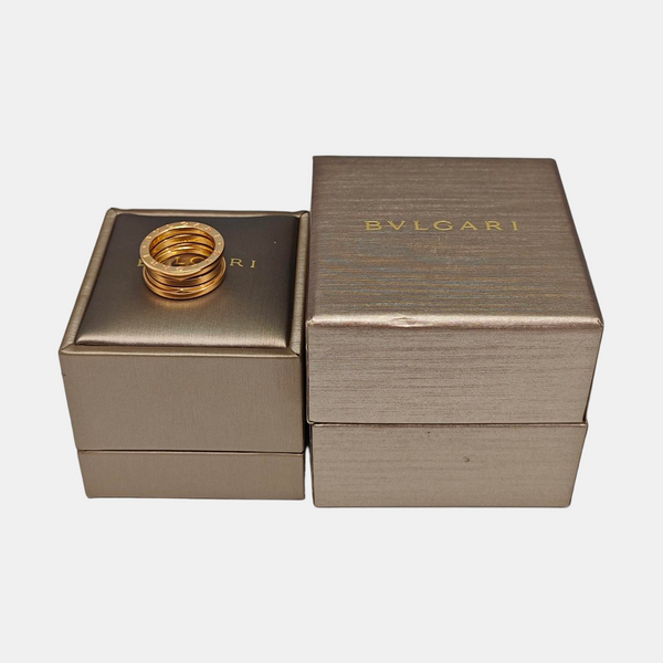 B.ZERO1 18k Rose Gold Ring EU 52