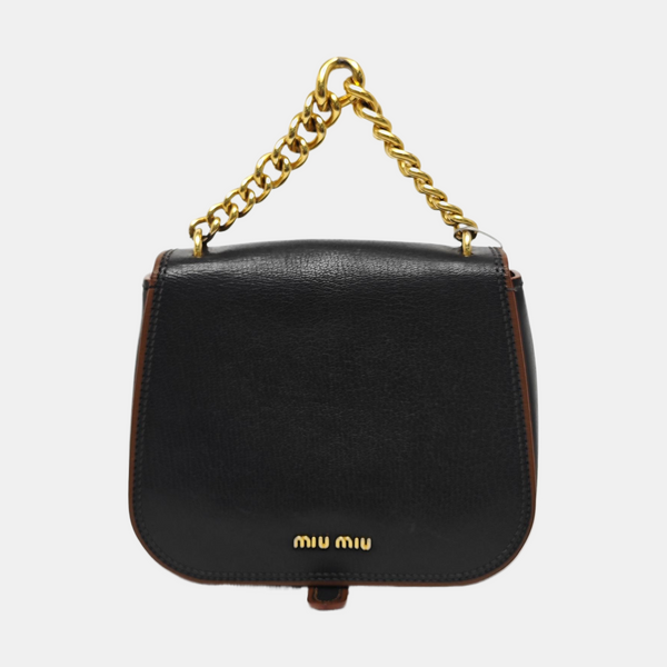 Dahlia Calfskin Black