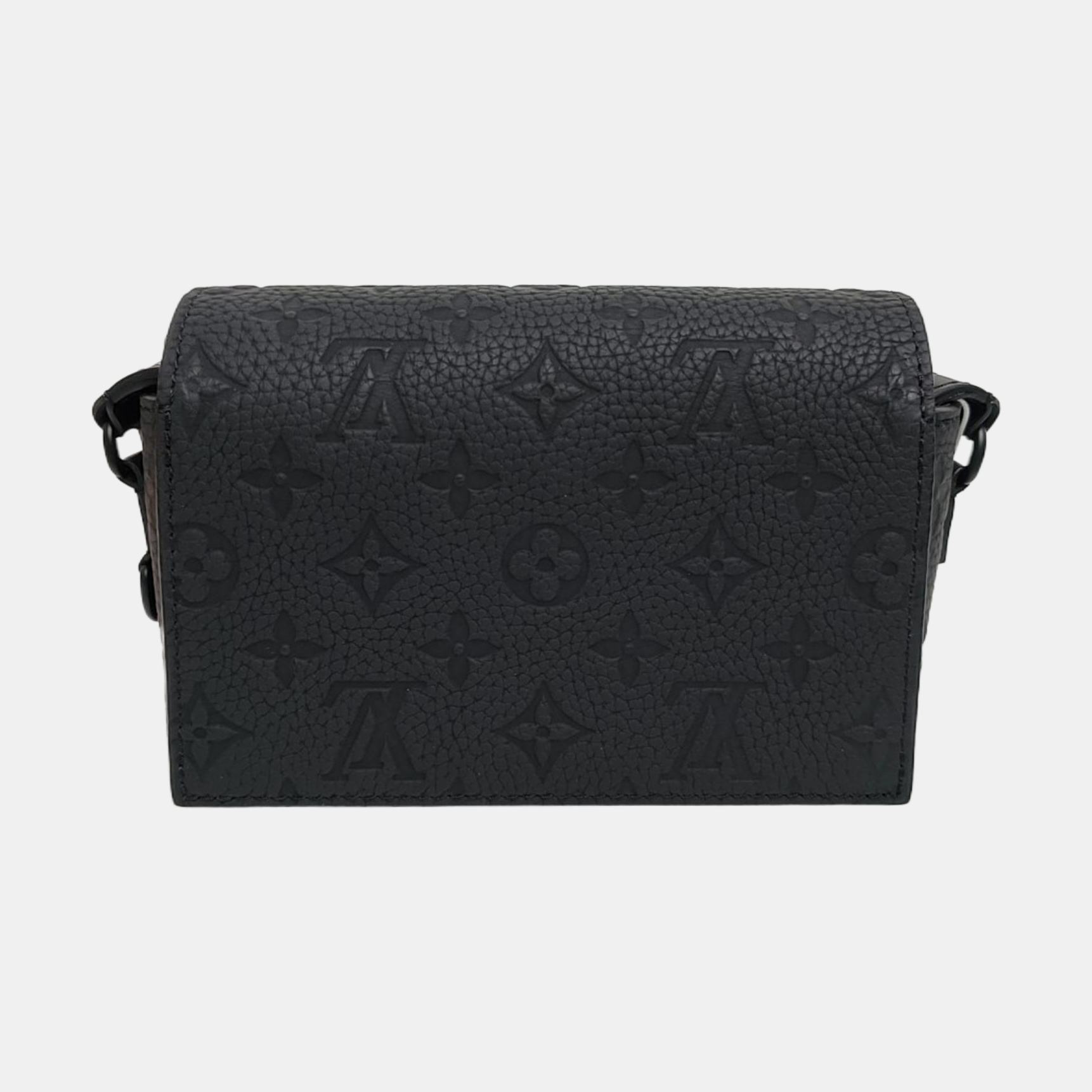 SOFT TRUNK Mini Monogram Calfskin Black