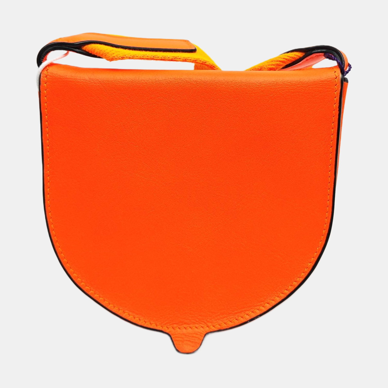 Heel Small Calfskin Orange