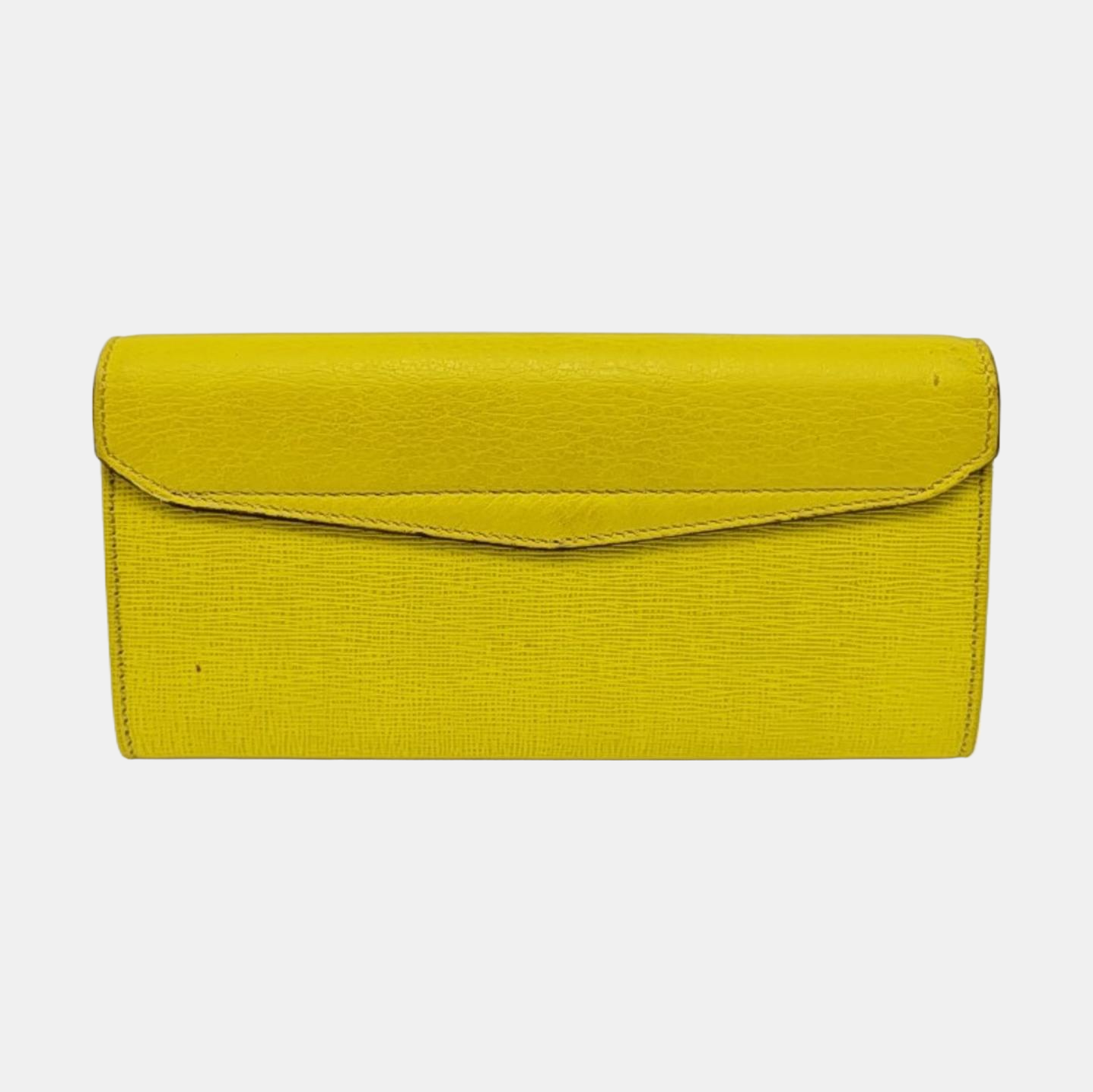 Calfskin Wallet Yellow