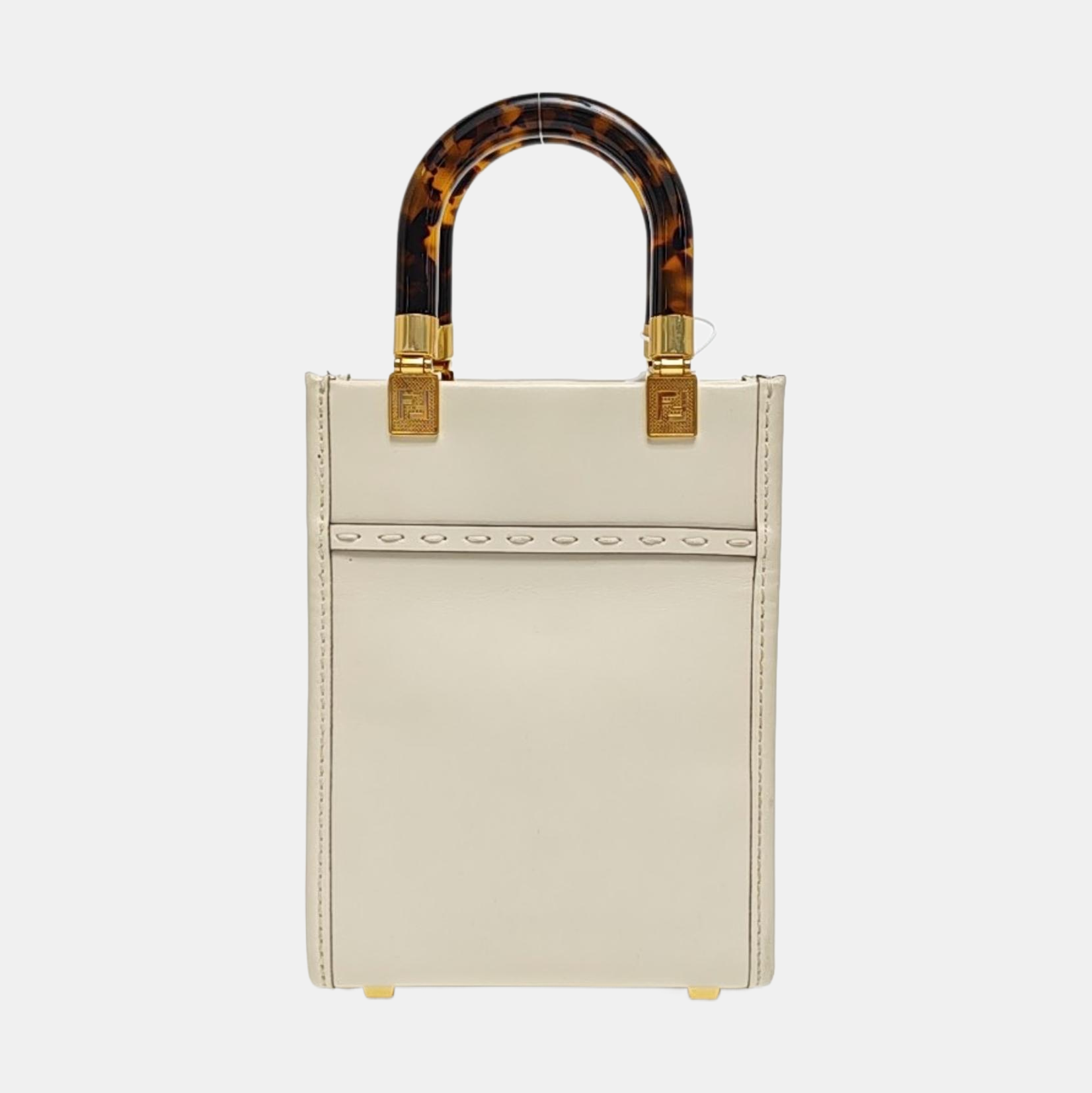 Sunshine Mini Calfskin White