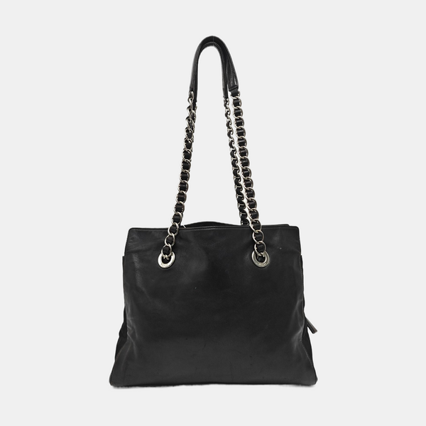 Calfskin Tote Bag Black