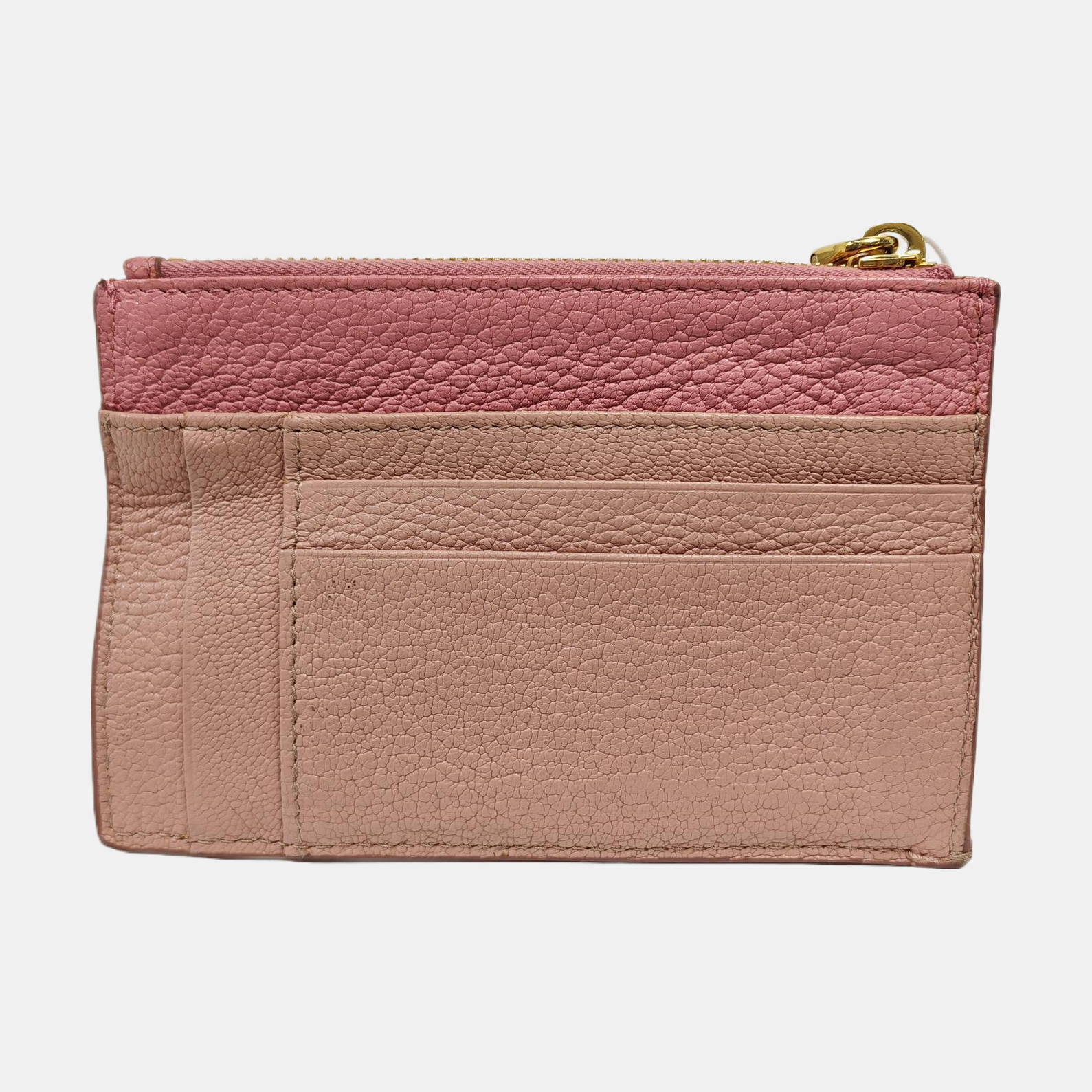 Leather Coin Purse Pink