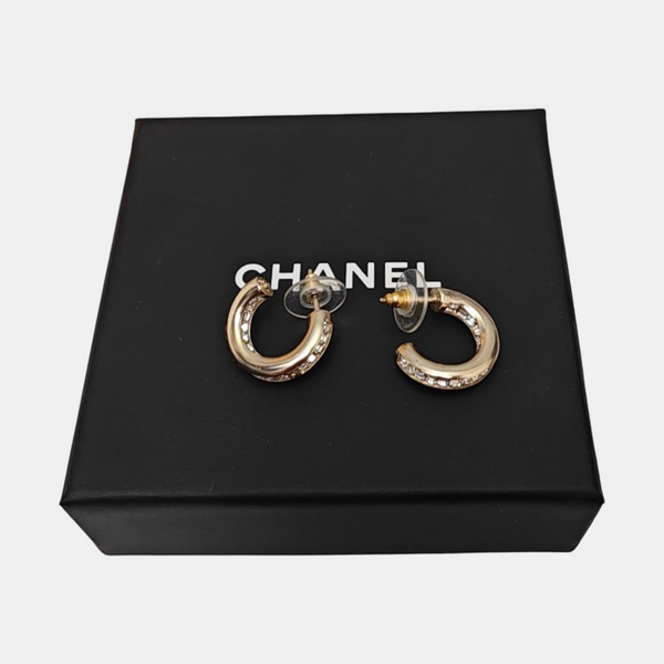 Metal Gold Stud Earrings