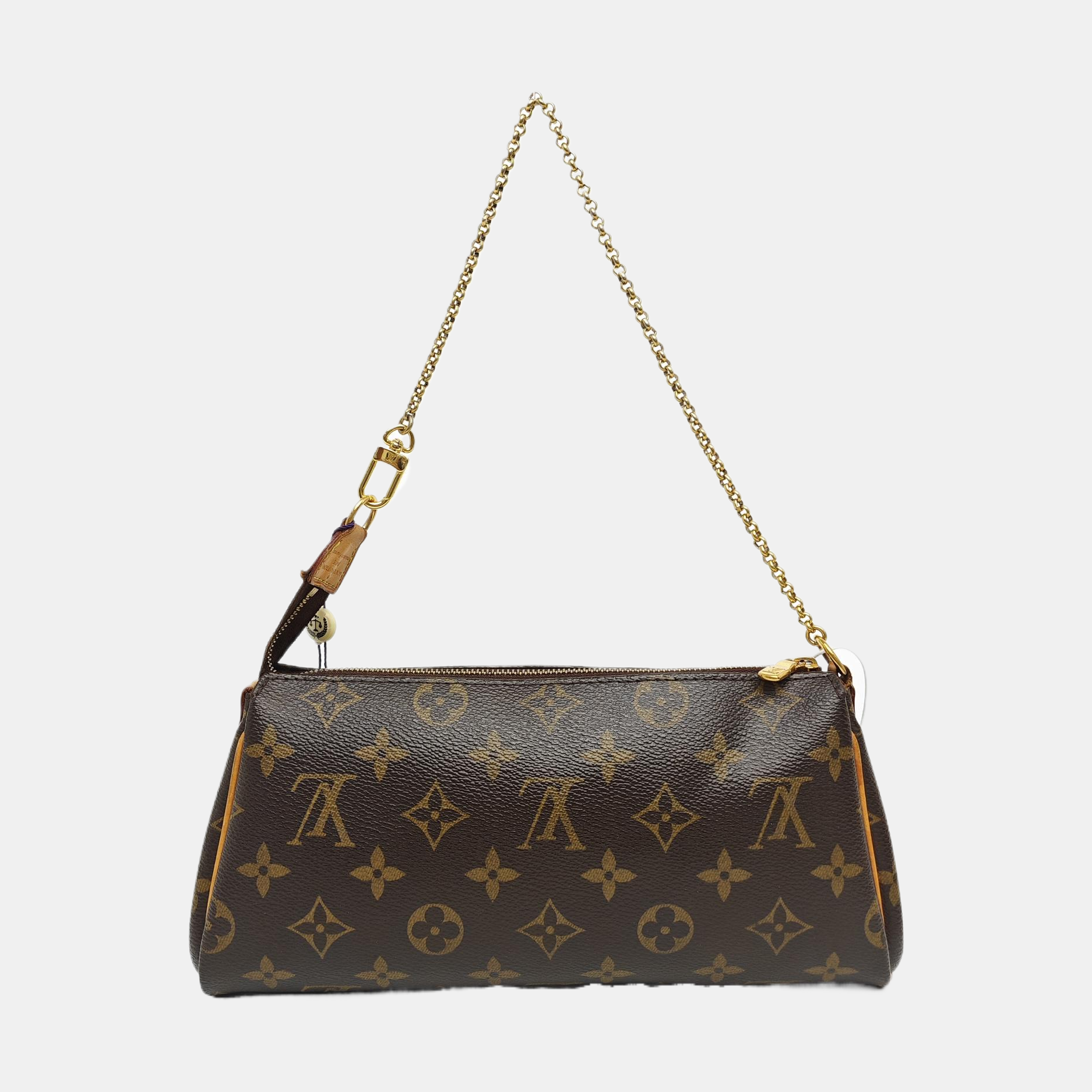 EVA Monogram Coated Canvas Brown
