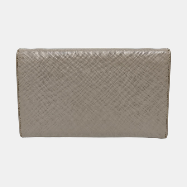 Calfskin Wallet Gray