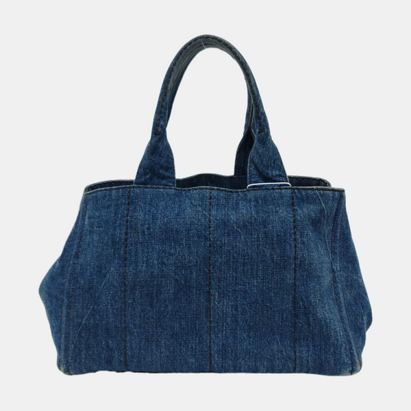 Denim Quilted Denim Blue