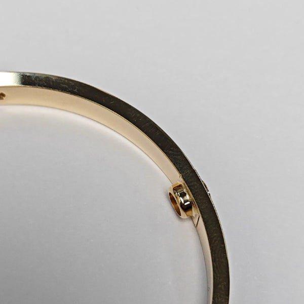 LOVE 18k Gold Bangle