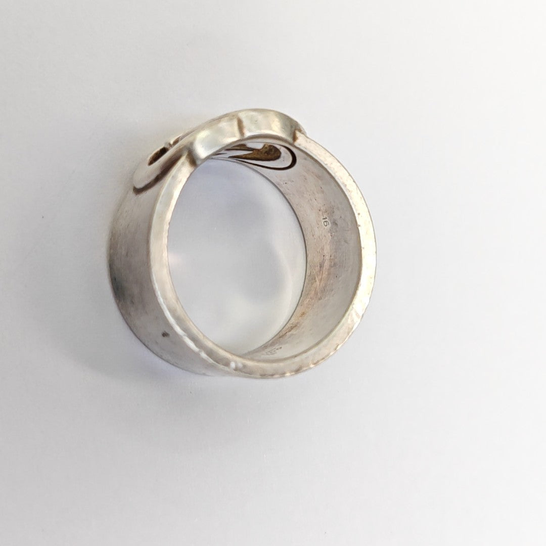925 Sterling Silver Ring HK 16