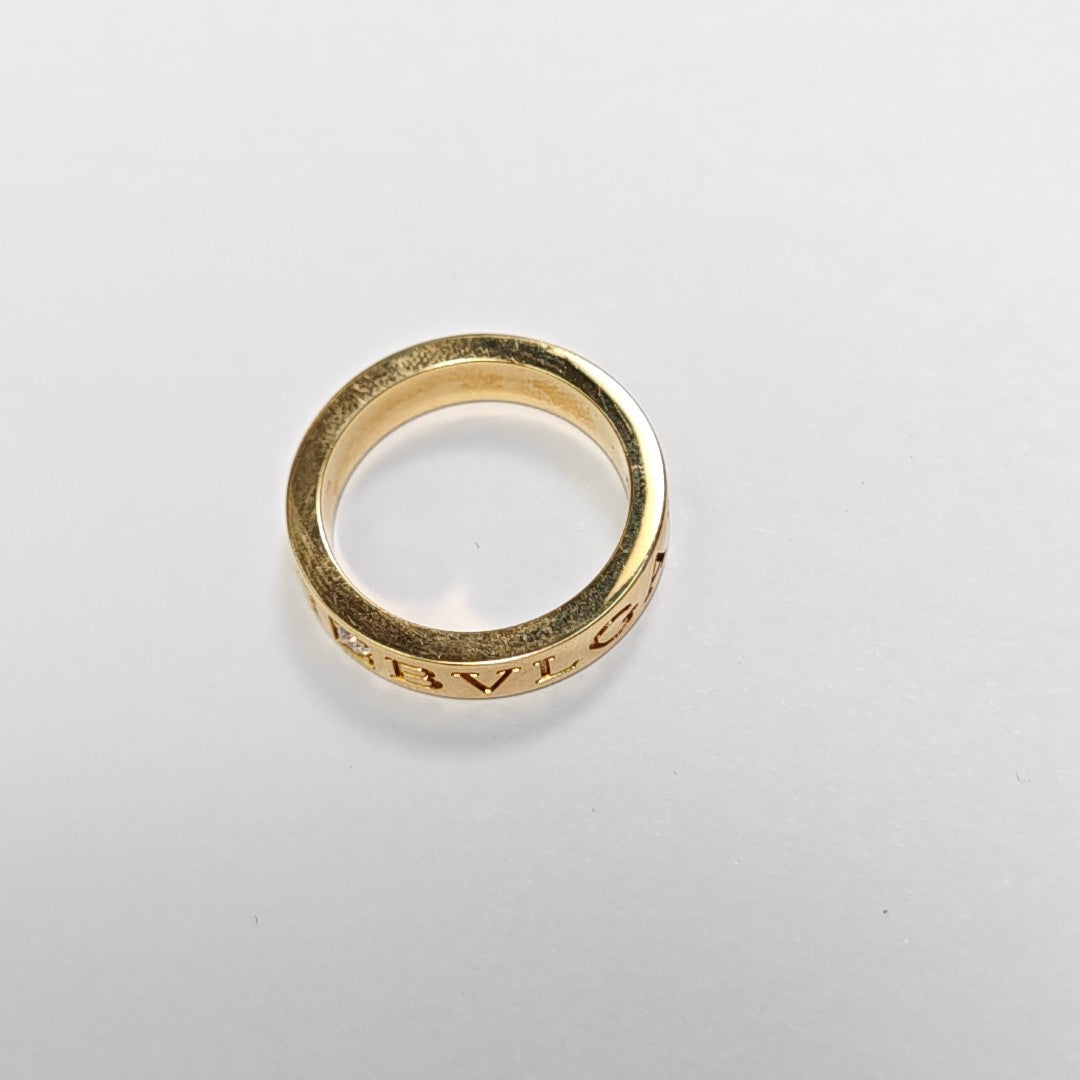 B.ZERO1 18k Gold Ring EU 49