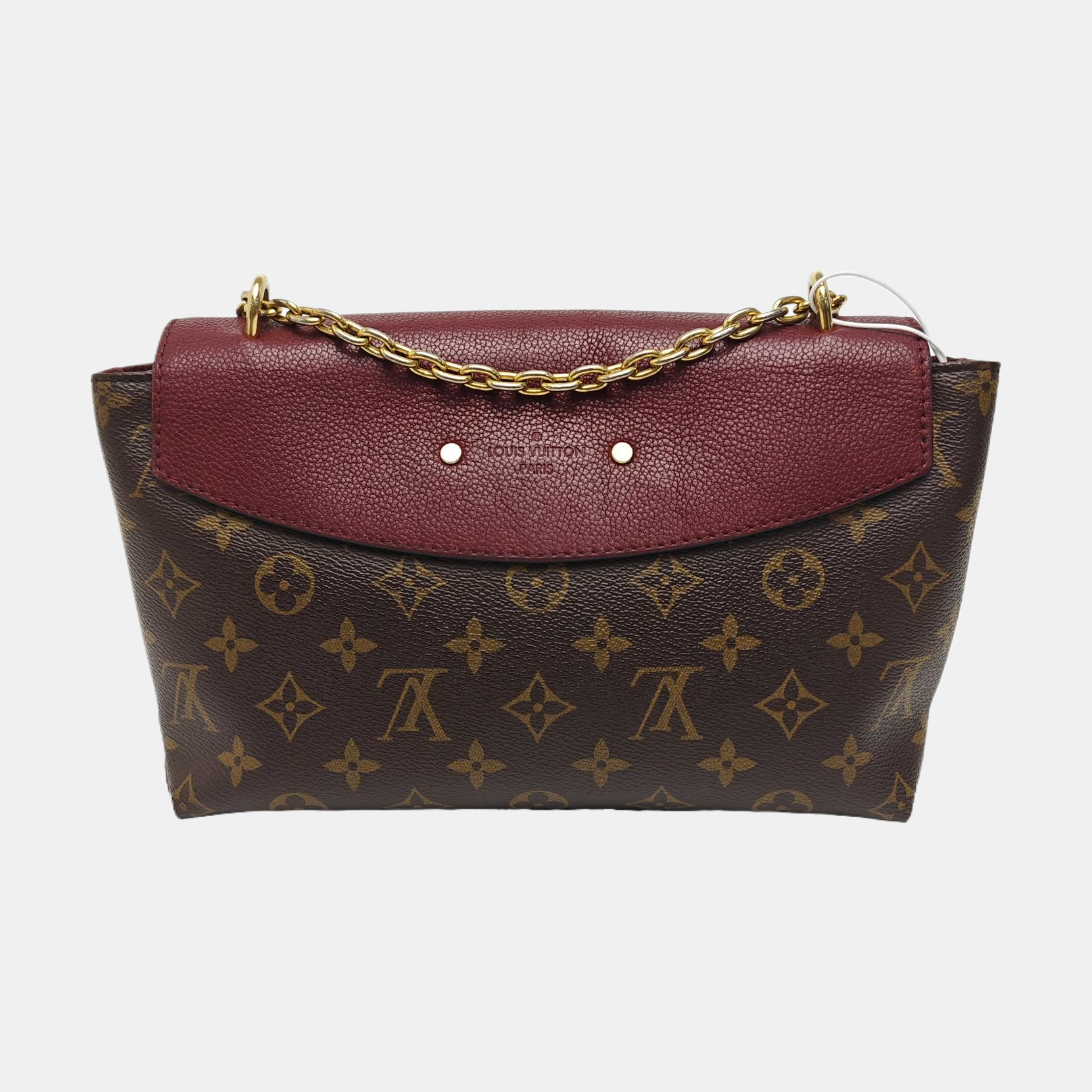 SAINT PLACIDE Monogram Coated Canvas Brown