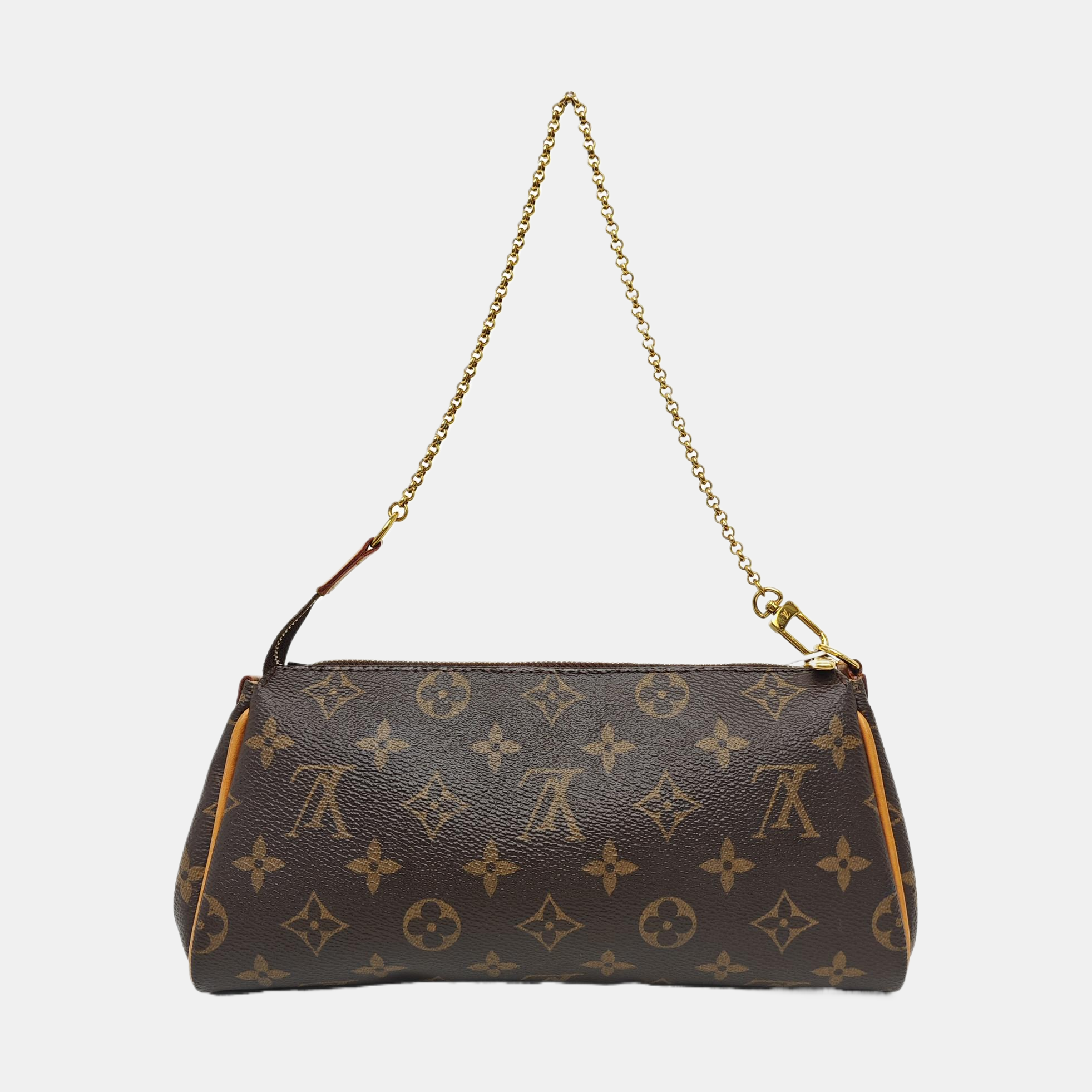 EVA Monogram Coated Canvas Brown