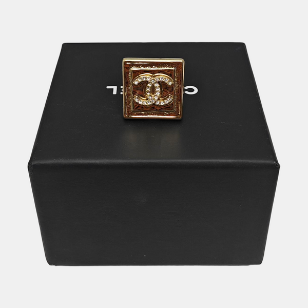 Metal Gold Ring EU 54
