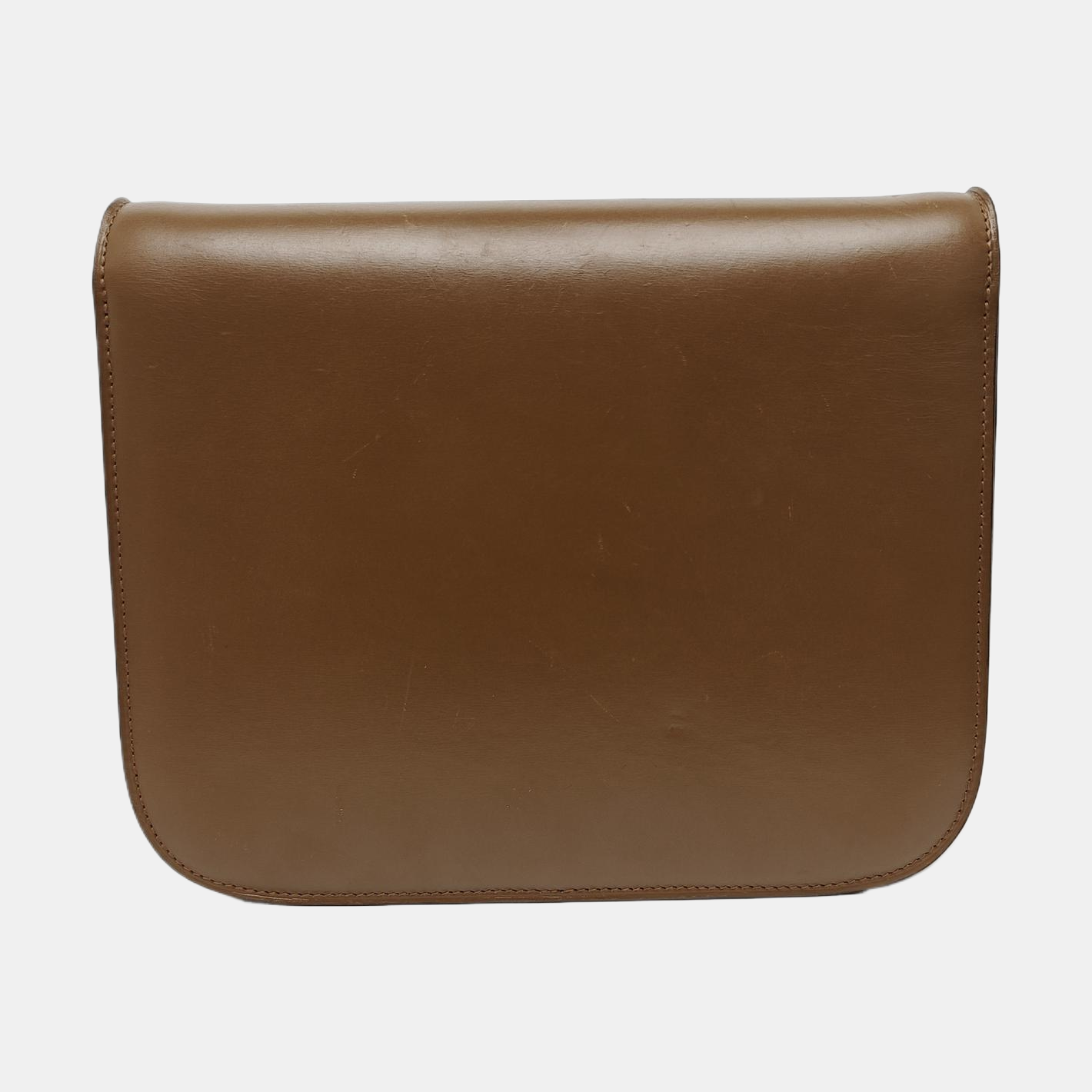 CLASSIC BOX Medium Calfskin Brown