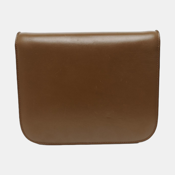 CLASSIC BOX Medium Calfskin Brown